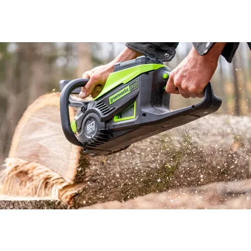 Greenworks 60v Battery Chainsaw Kit