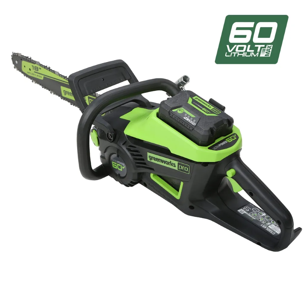 Greenworks 60v Battery Chainsaw Kit