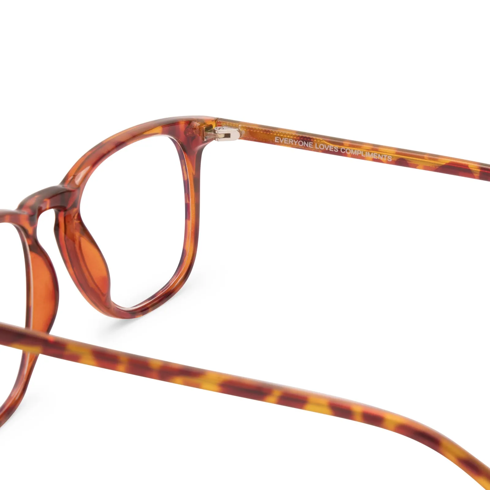 GRIFFIN - AMBER TORTOISE   BLUE LIGHT READERS