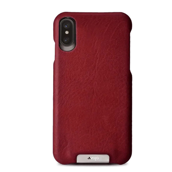 Grip iPhone X / iPhone Xs Leather Case