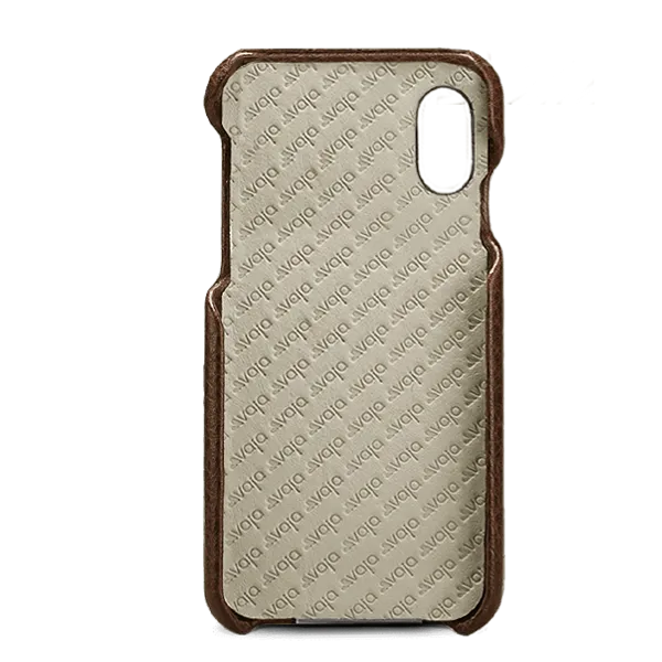 Grip iPhone X / iPhone Xs Leather Case