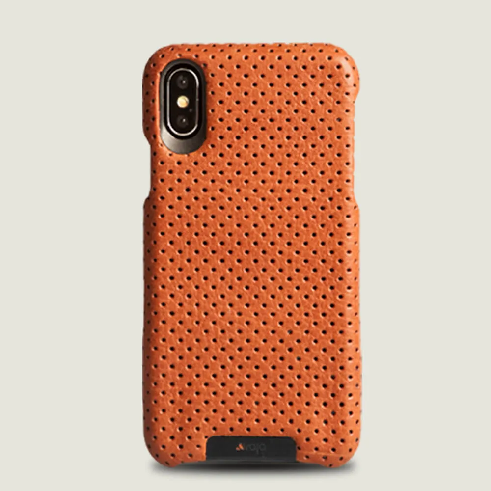 Grip iPhone X / iPhone Xs Leather Case