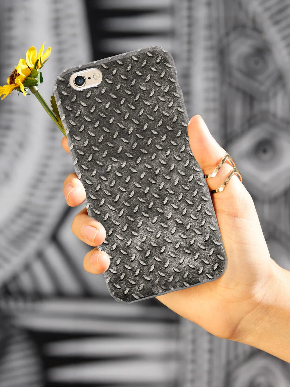 Grunge Metal Texture Case