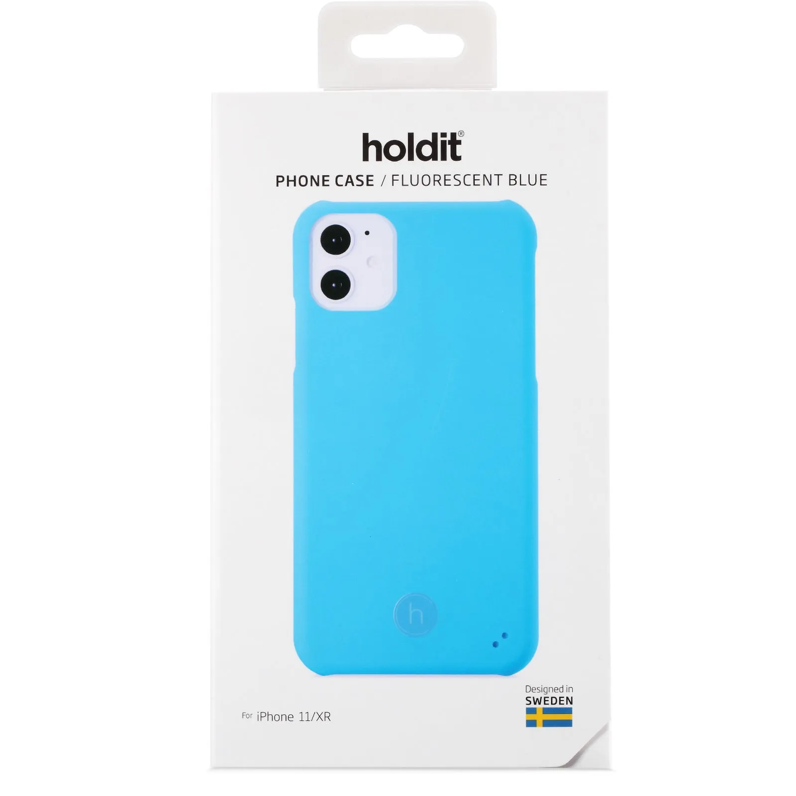 Holdit Style Phone Case for iPhone 11/XR NEON EDITION - Fluorescent Blue