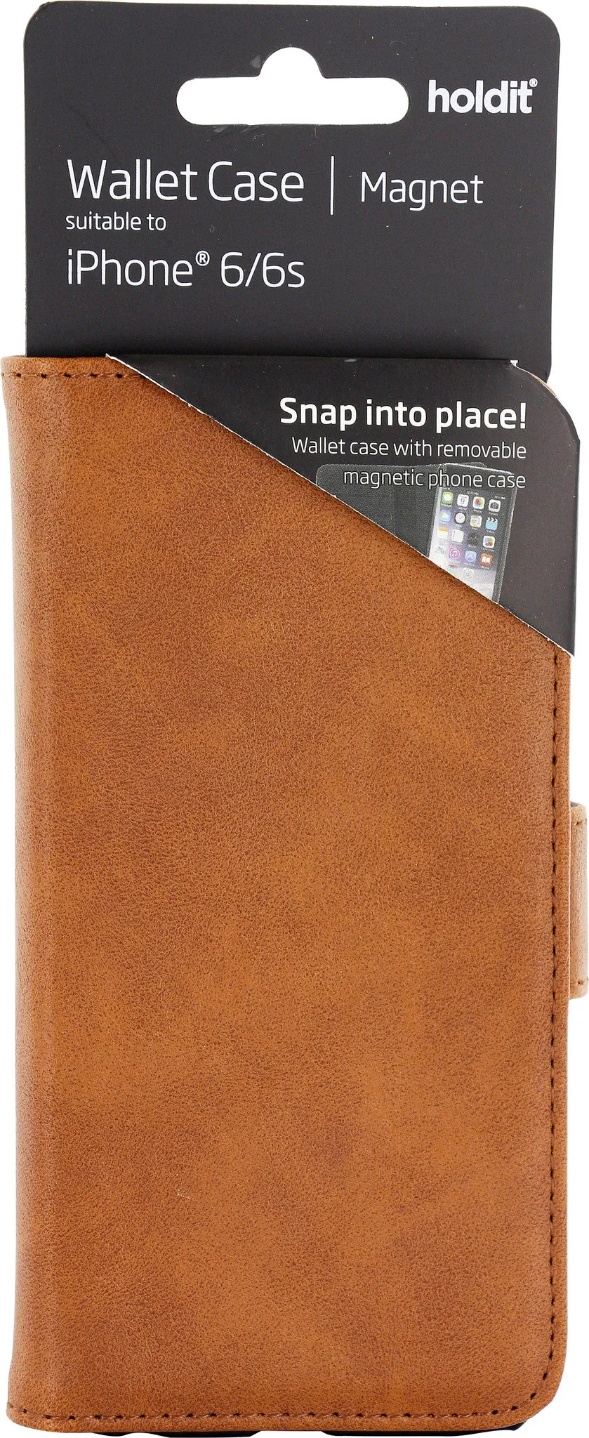 Holdit Wallet Case Magnet for iPhone 6/6S (2 Card Pockets)