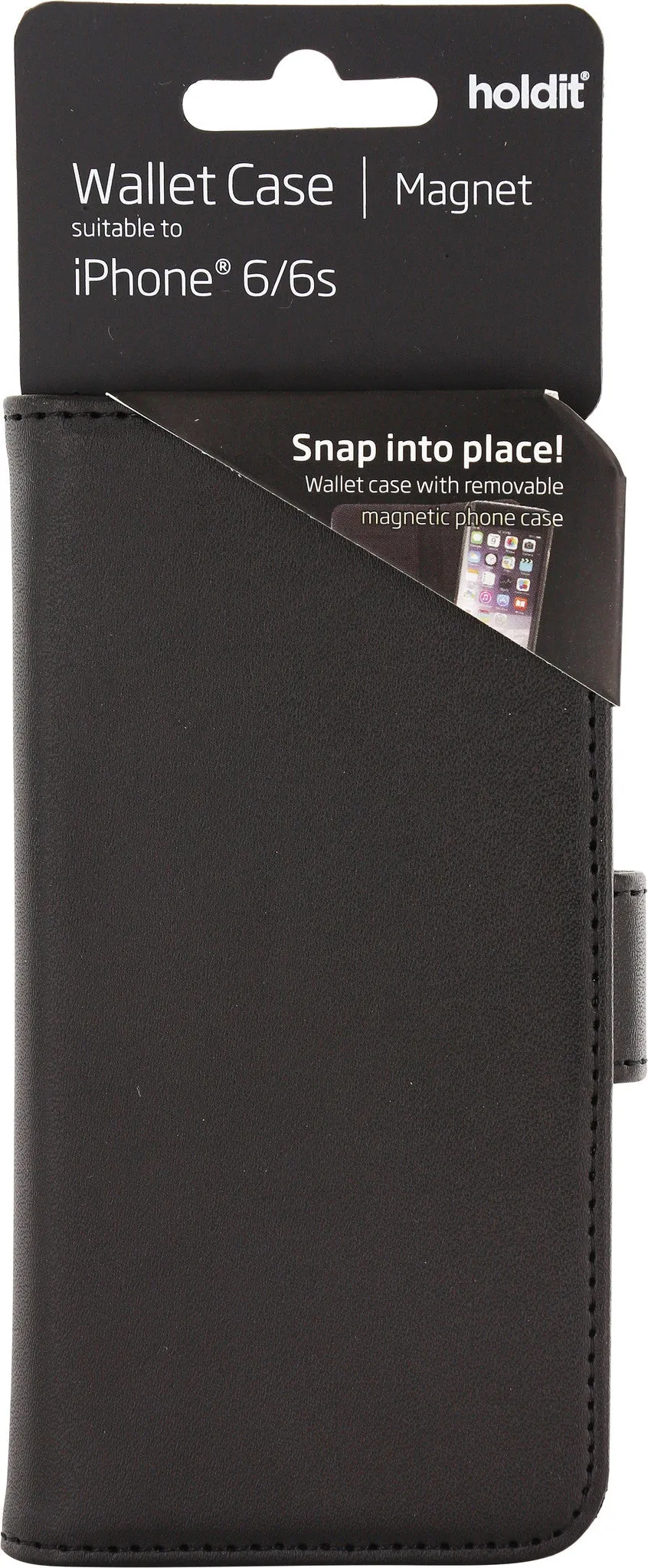 Holdit Wallet Case Magnet for iPhone 6/6S (2 Card Pockets)