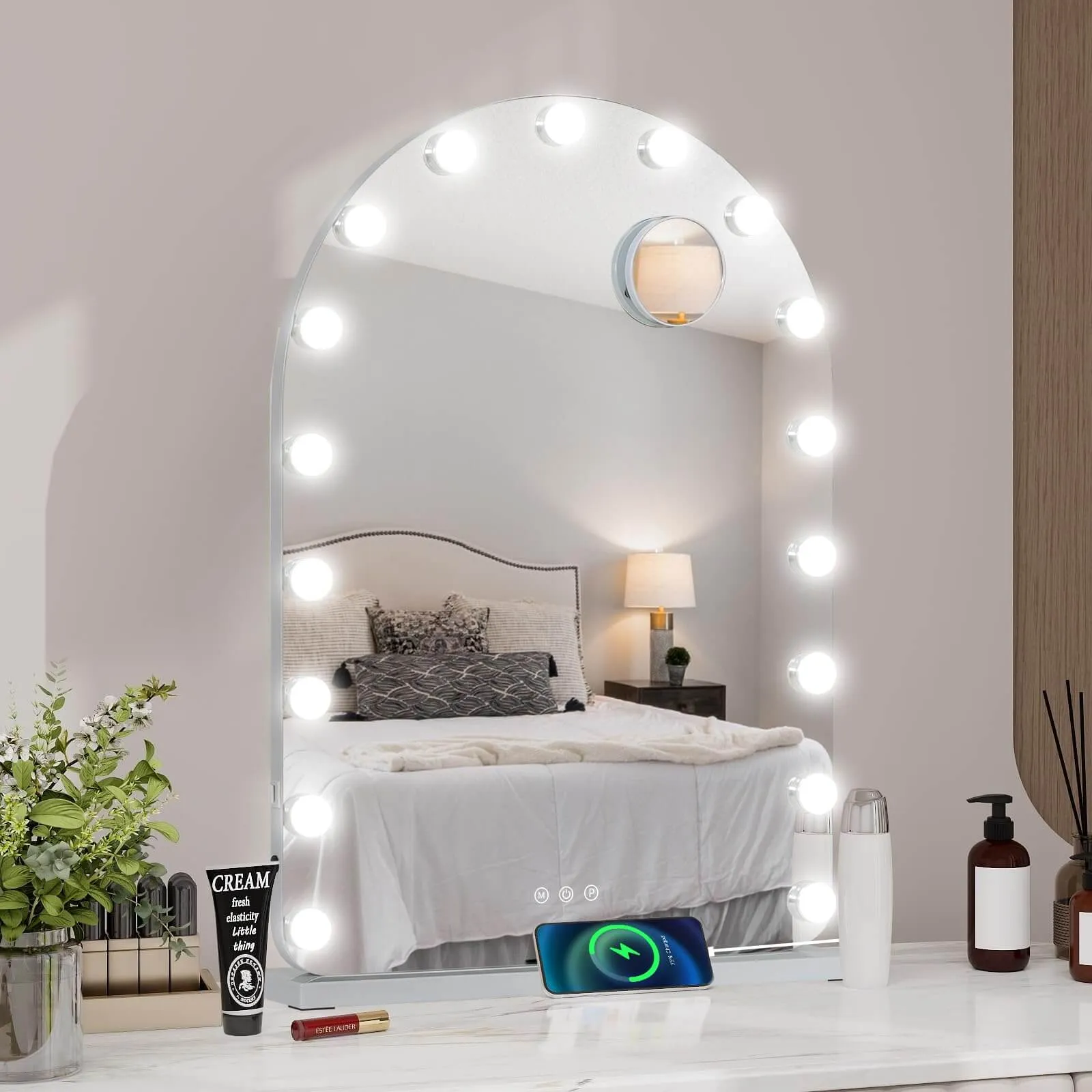 Hollywood Vanity Mirror with Lights 17 Bulbs BA061