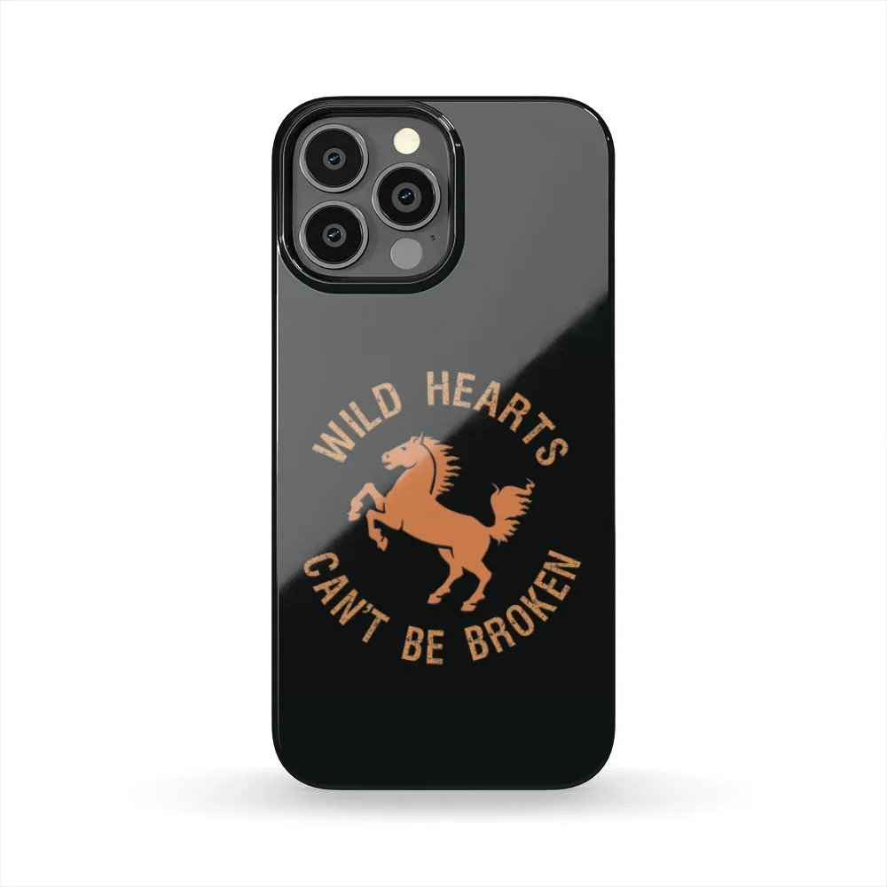 Horse Wild Hearts Phone Case