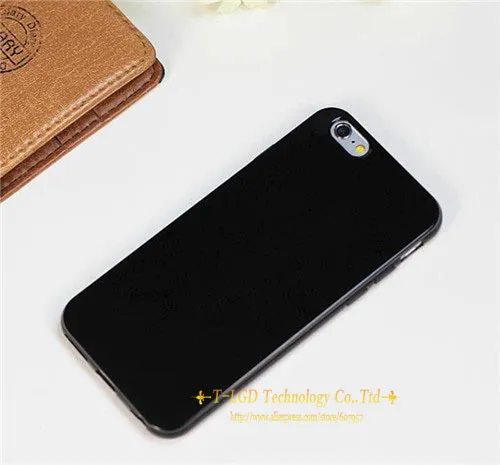 Hot ! Solid Candy Color TPU Soft Rubber Skin Cover Phone Case for Apple iphone 6 4.7'' inch Phone Accessories 12 Colors