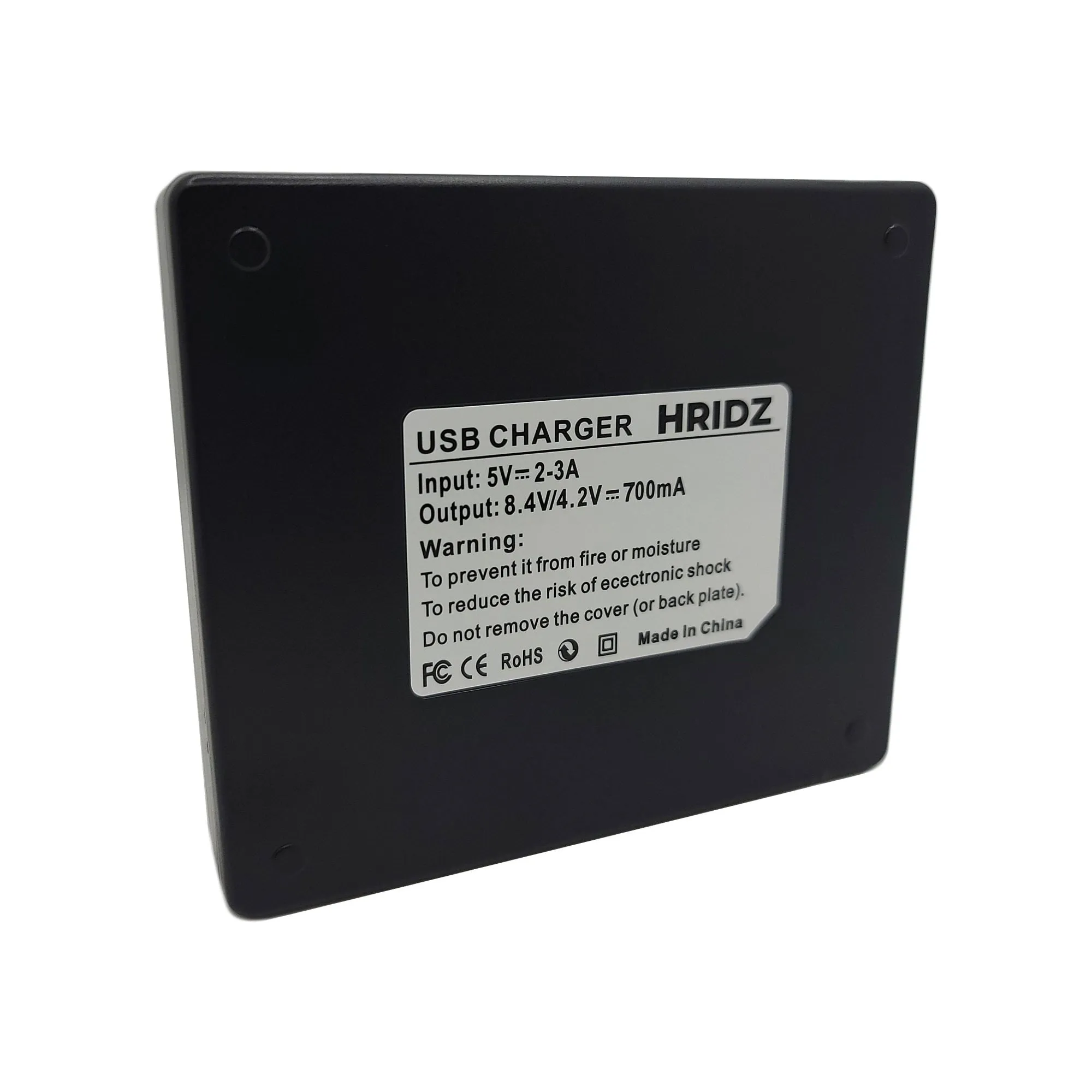 Hridz LP-E12 Dual Smart LCD Charger for Canon EOS M M2 M10 M50 M50ii M100 M200 SL1 SX70