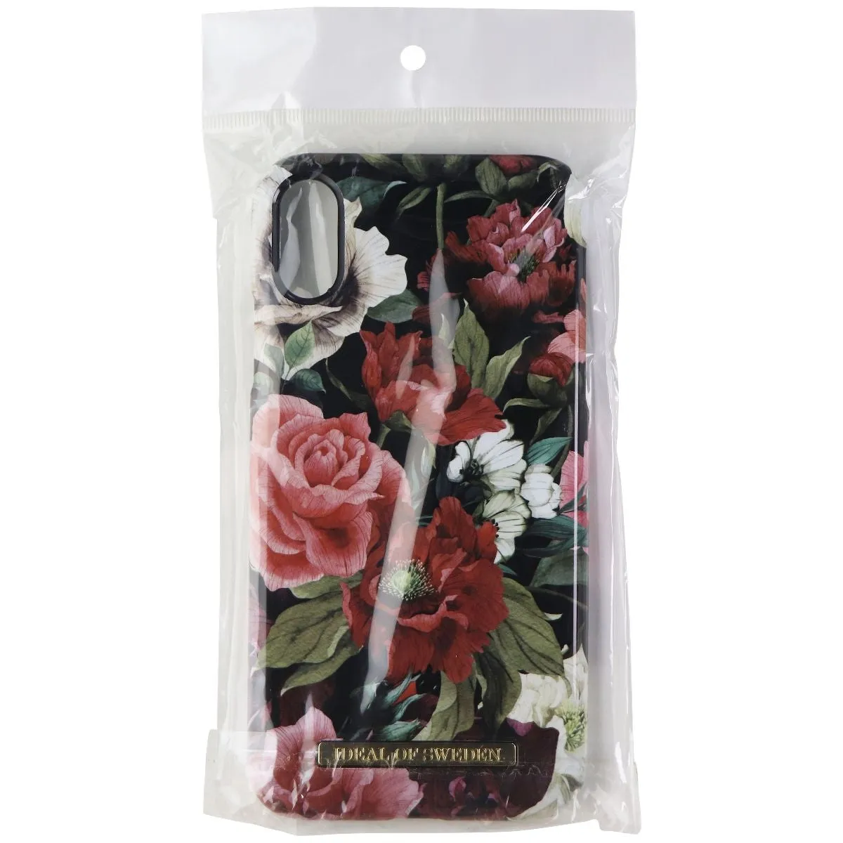 iDeal of Sweden Hard Case for Apple iPhone Xs and X - Floral Rose / Black / DEMO