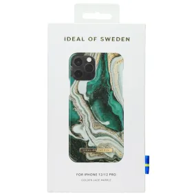 iDeal of Sweden Printed Case for Apple iPhone 12 Pro & 12 - Golden Jade Marble