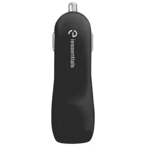 IESSENTIALS IE-PCP-2U 2.1-Amp Dual-USB Car Charger (Black)