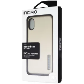 Incipio DualPro Series Case for Apple iPhone Xs/X - Iridescent Champagne/Gold