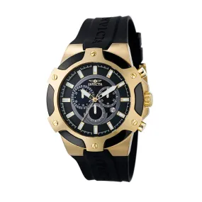 Invicta Men's Signature Quartz Chronograph Black Dial Watch 7343