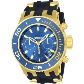 Invicta Men's Subaqua Quartz 3 Hand Blue Dial Watch 22366