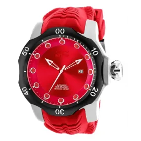 Invicta Men's Venom Automatic 1000m Stainless Steel Red Silicone Watch 19302