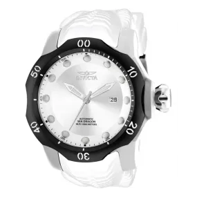 Invicta Men's Venom Automatic 1000m Stainless Steel White Silicone Watch 19304