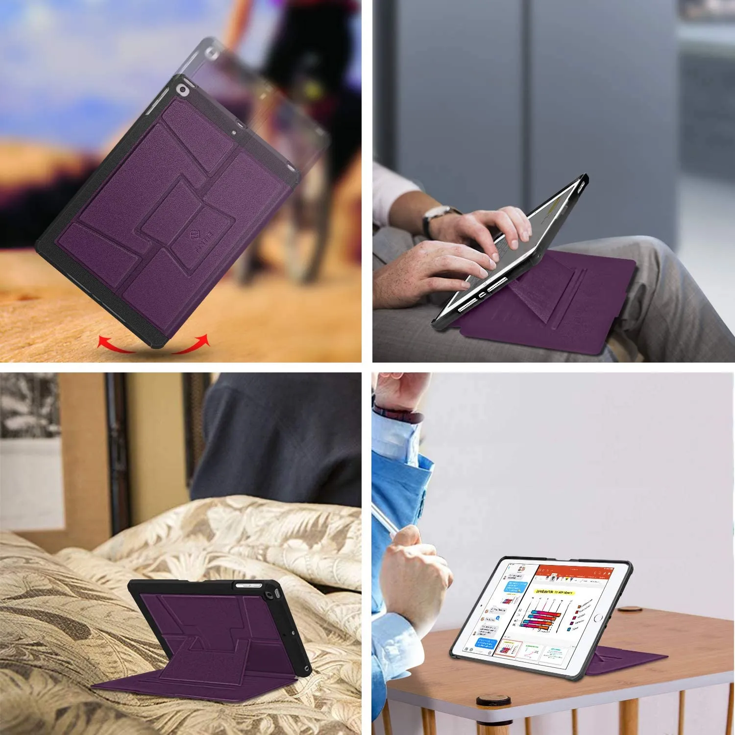 iPad 6th/5th Gen, iPad Air 2/1 Magnetic Stand Case | Fintie