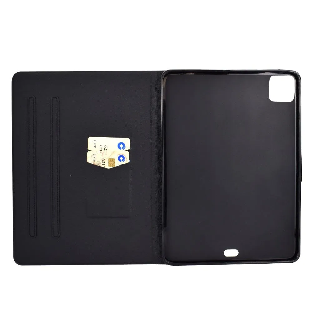 iPad Pro 11 (2021) / Air (2020) beautiful pattern leather flip case - Be Happy