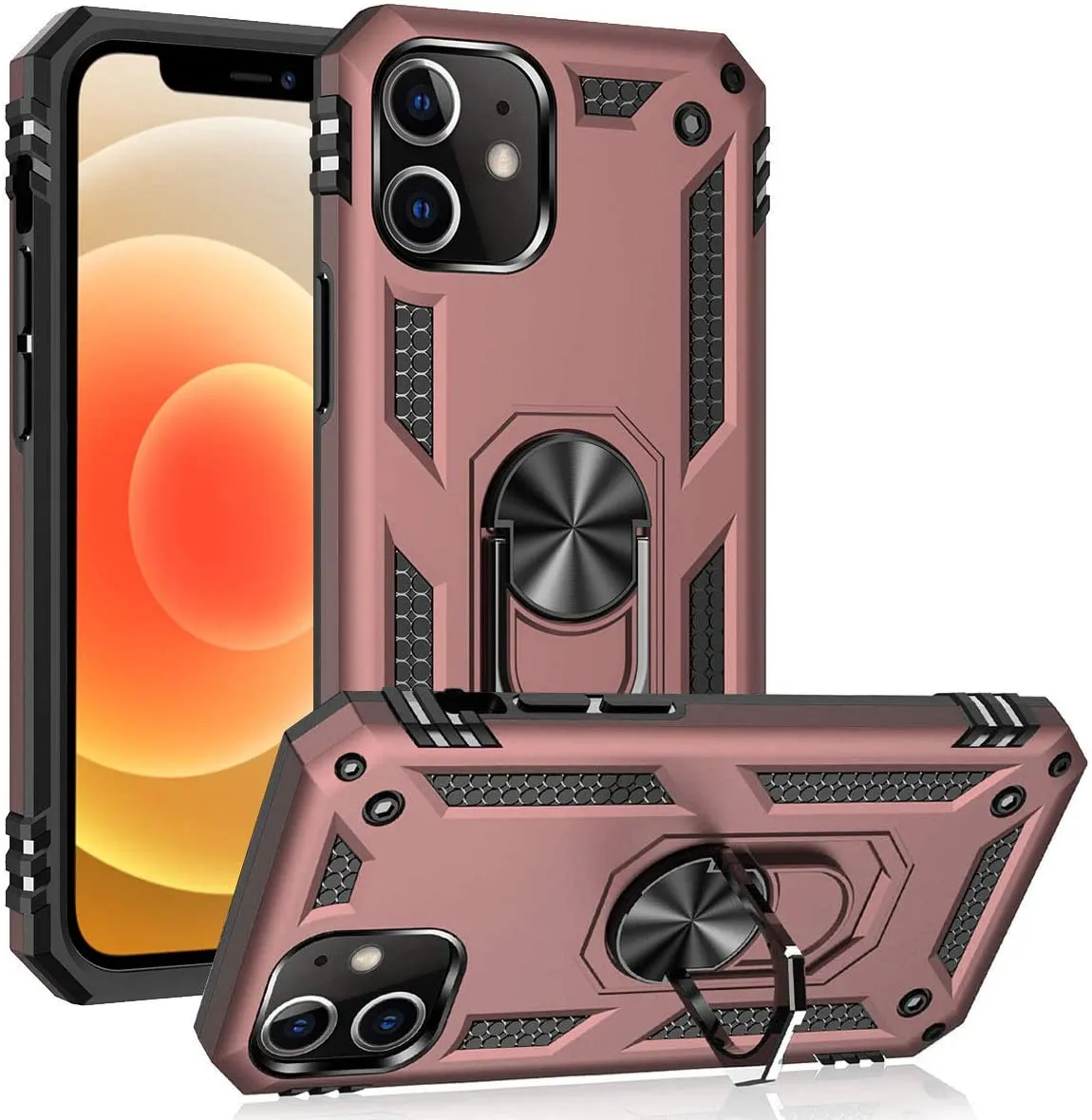 iPhone 12 Pro Max Ring Car Case | iPhone 12 Pro Max Kickstand Case