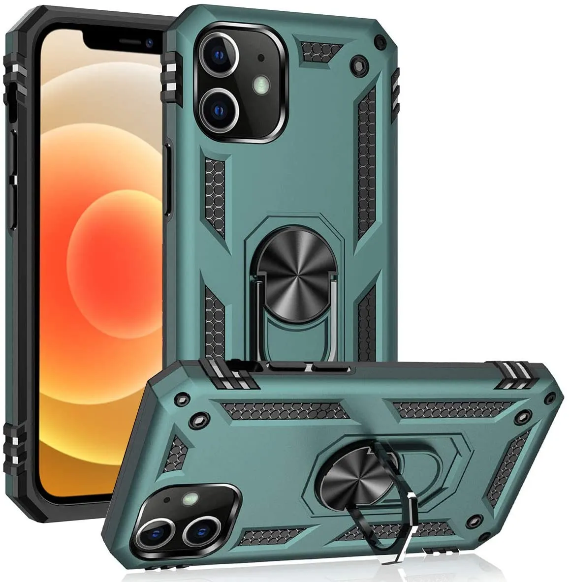 iPhone 12 Pro Max Ring Car Case | iPhone 12 Pro Max Kickstand Case