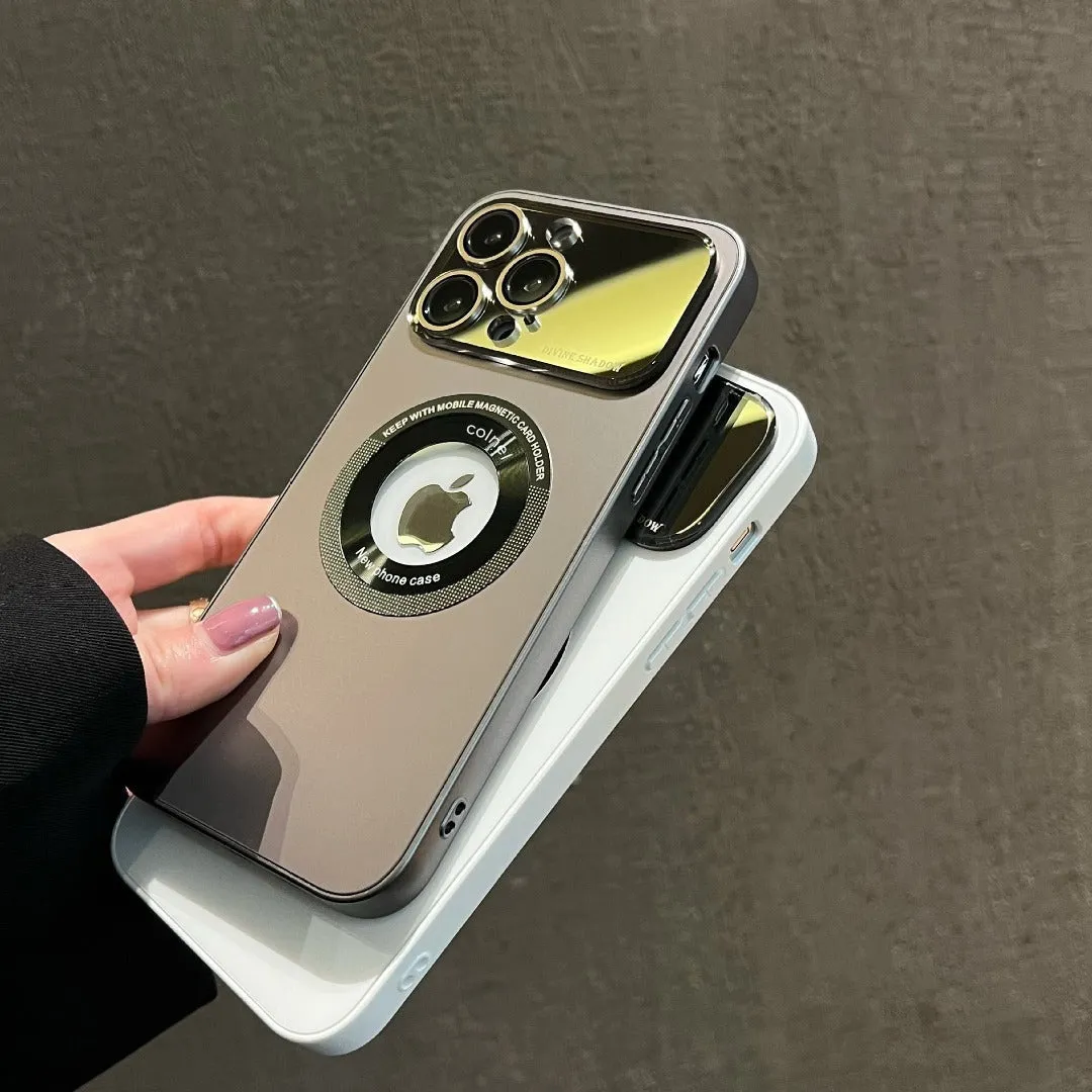 iPhone 13 Series Frosted Magnetic Suction Window Case