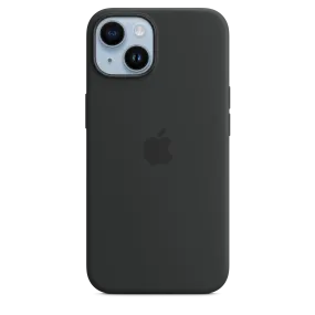 iPhone 14 Silicone Case with MagSafe - Midnight