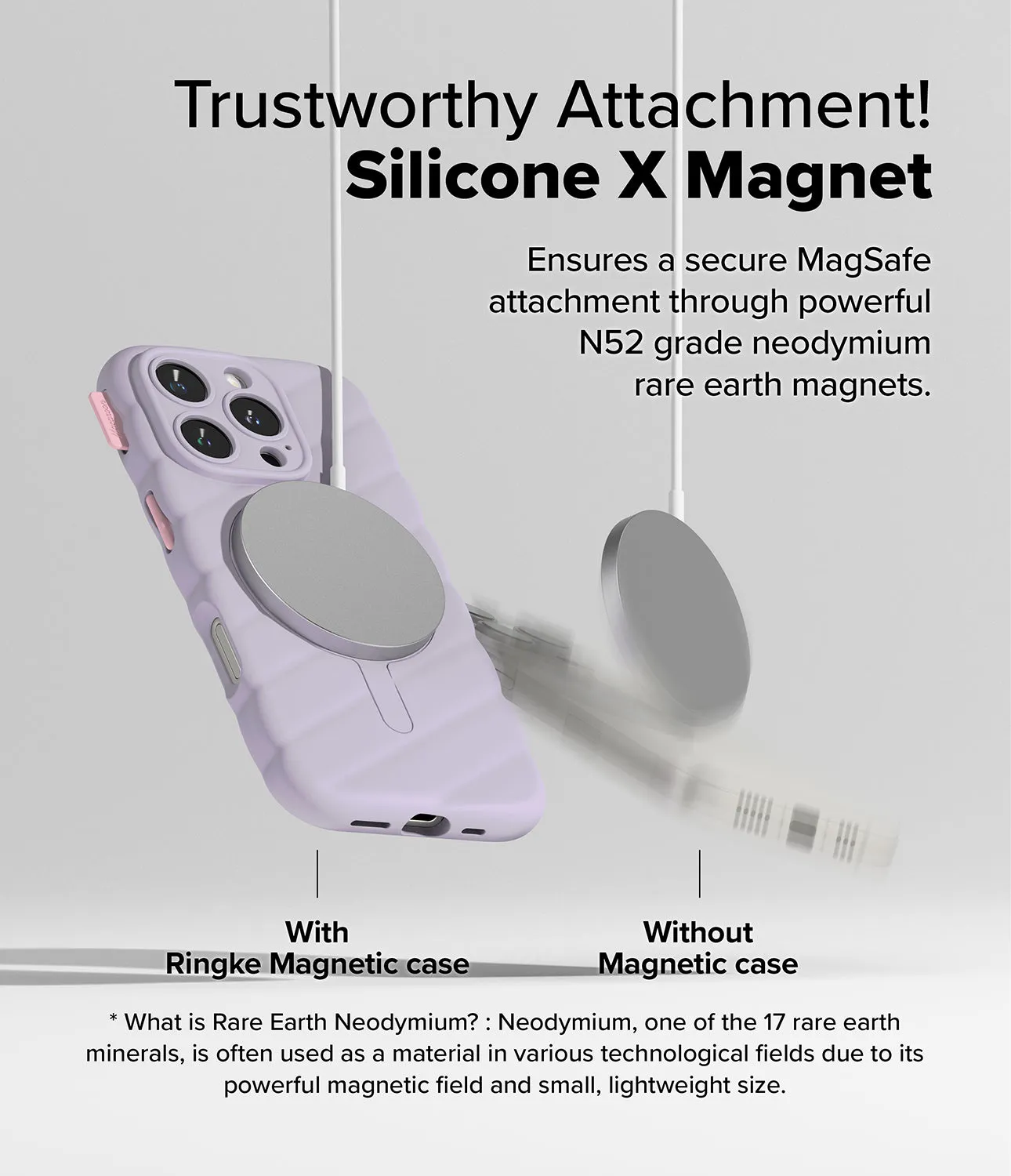 iPhone 16 Pro Case | Macaron Silicone Magnetic