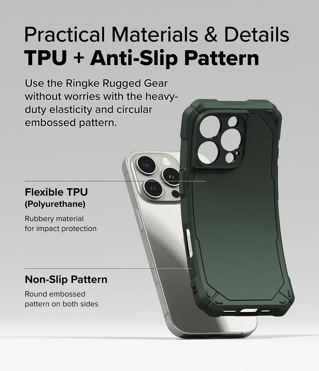 iPhone 16 Pro Case | Rugged Gear Magnetic