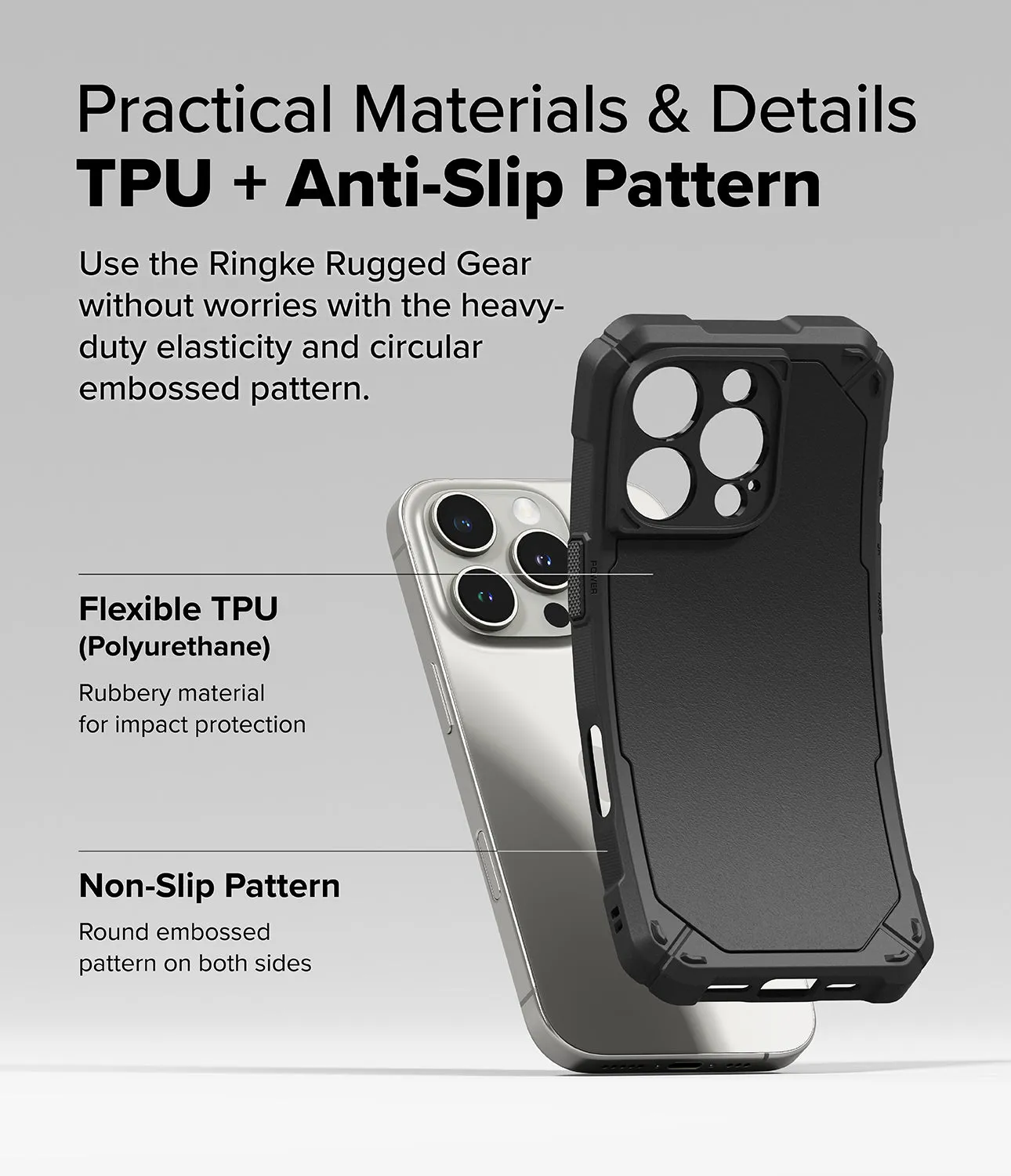 iPhone 16 Pro Case | Rugged Gear Magnetic