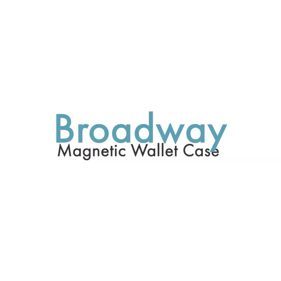 iPhone SE Magnetic Wallet Case - Broadway