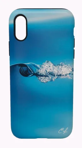 iPhone XS MAX Case: Pacific Blue (Matte Finish)