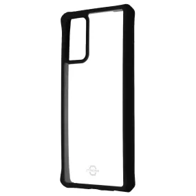 ITSKINS Hybrid Solid Series Case for Samsung Galaxy Note20 - Clear/Black