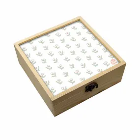 Jewellery Box Makepup Organizer -  Flower Pattern