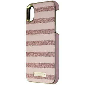 Kate Spade Wrap Series Hard Case for Apple iPhone Xs/X - Rose Quartz Saffiano