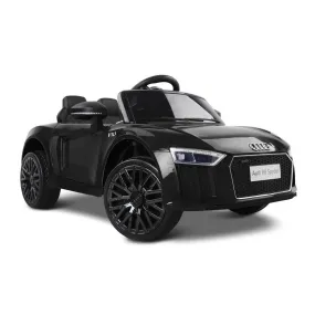 Kids Ride on Car Audi R8 Licensed Sports Electric Toy Cars - Black