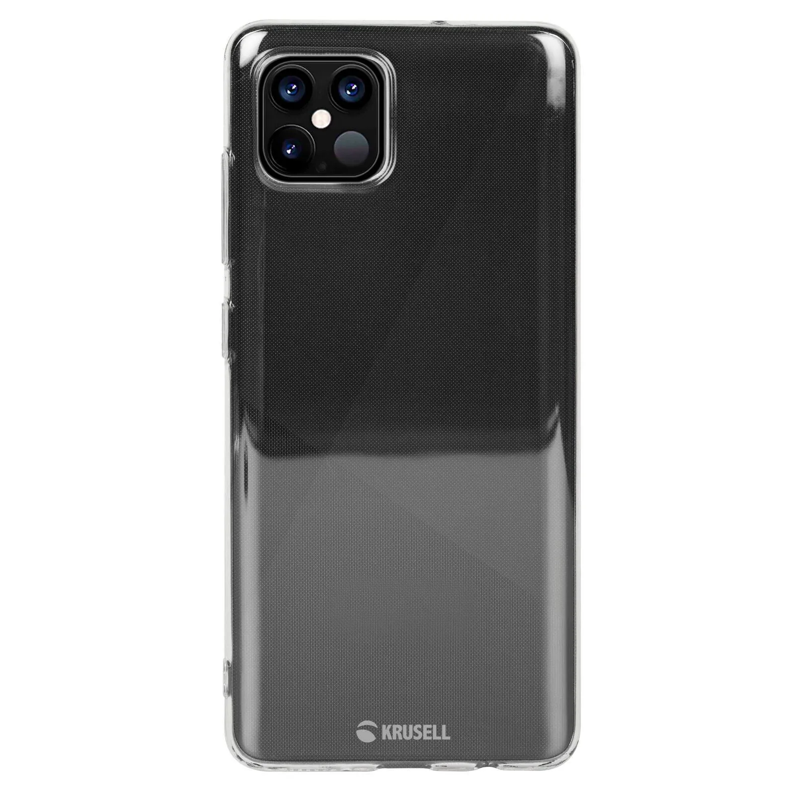 Krusell Soft Cover for iPhone 12/Pro 6.1" Clear Slim TPU Case