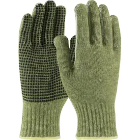 Kut Gard 08-KA740PD/XL Seamless Knit ACP / DuPont Kevlar Blended Glove with PVC Dot Grip and Polyester Lining - Economy Weight