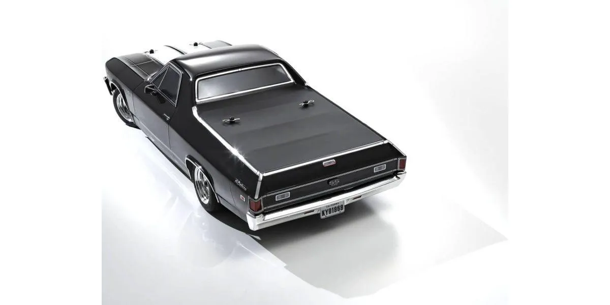 Kyosho 1/10 4WD Phaser Mk2 FZ02L 1969 Chevrolet El Camino SS 396 Tuxedo Black 34419T1