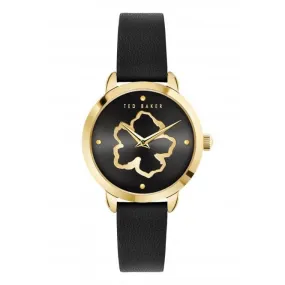 Ladies Black Leather Watch BKPFLS302