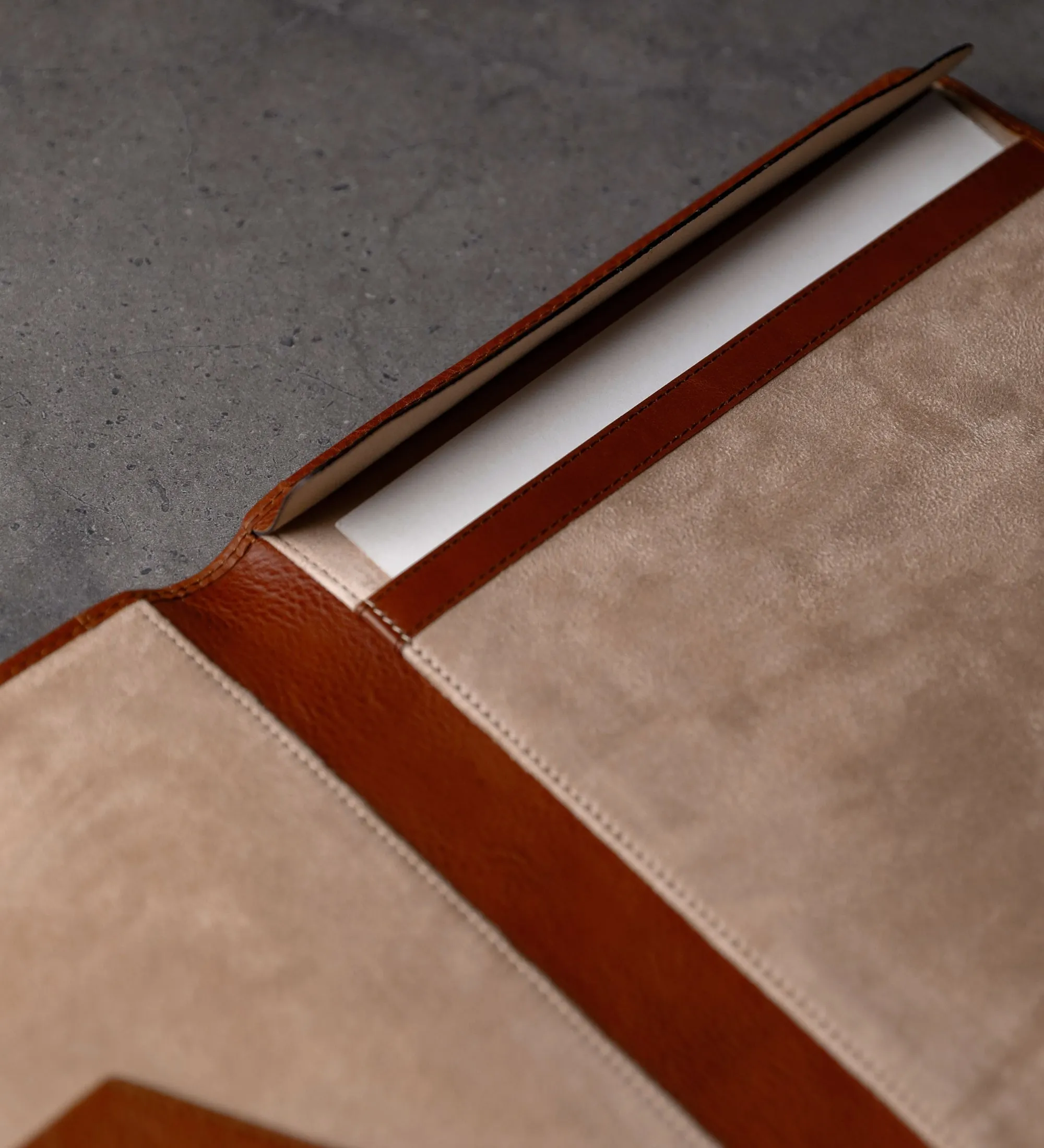 Leather Portfolio for Women - Something Fresh