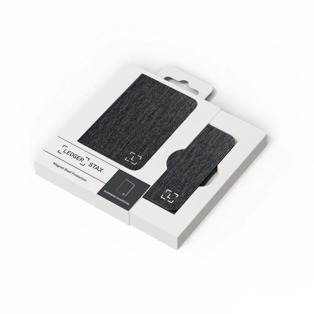 Ledger Stax Magnetic Shell Case (Charcoal)