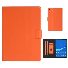 Lenovo Tab M10 FHD Plus simple themed leather case - Orange