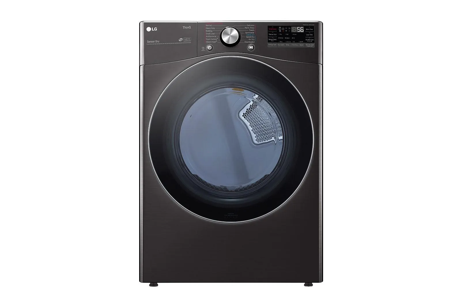 Lg DLEX4200B 7.4 cu. ft. Ultra Large Capacity Smart wi-fi Enabled Front Load Electric Dryer with TurboSteam™ and Built-In Intelligence