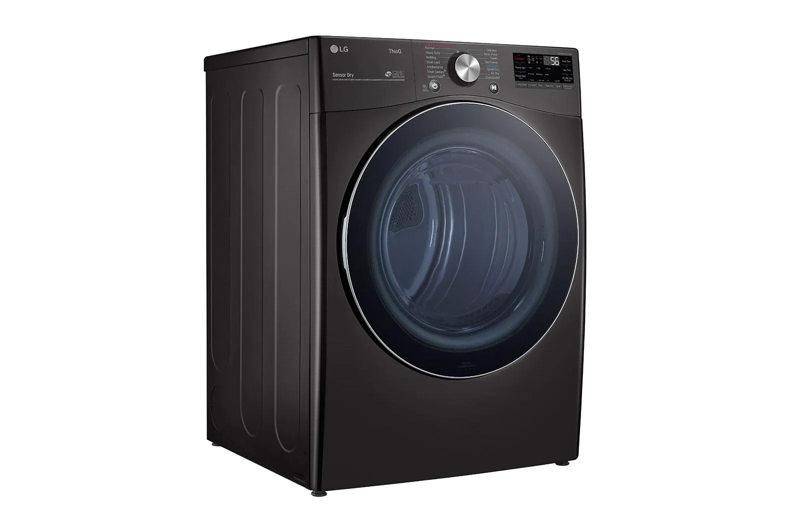 Lg DLEX4200B 7.4 cu. ft. Ultra Large Capacity Smart wi-fi Enabled Front Load Electric Dryer with TurboSteam™ and Built-In Intelligence