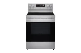 Lg LREL6323S 6.3 cu ft. Smart Wi-Fi Enabled Fan Convection Electric Range with Air Fry & EasyClean®