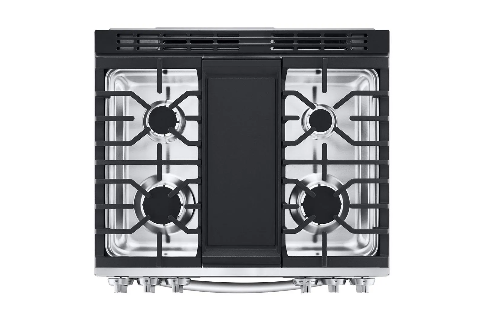 Lg LSGL6335F 6.3 cu ft. Smart wi-fi Enabled ProBake Convection® InstaView® Gas Slide-In Range with Air Fry