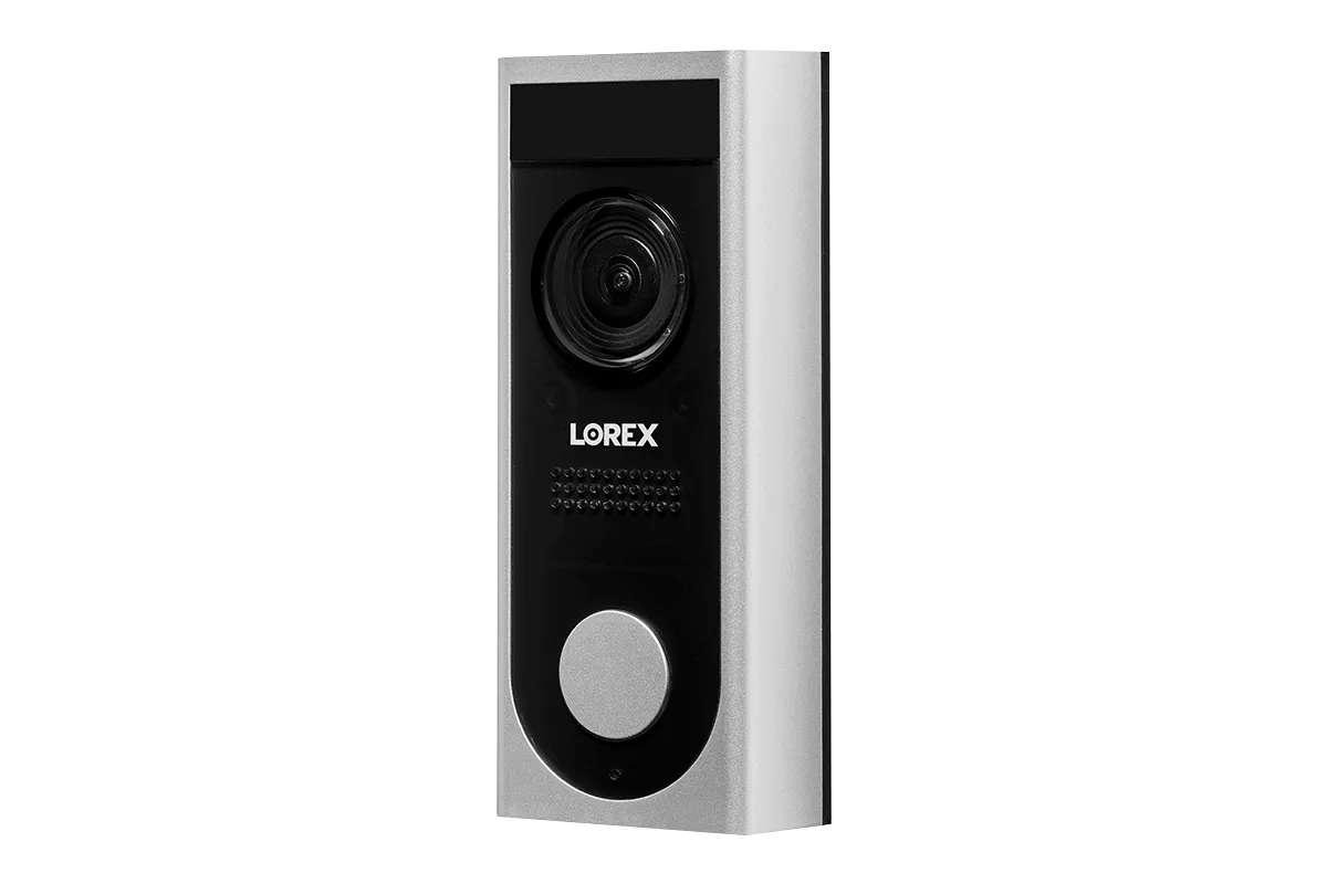 Lorex Smart Home Security Center with Two 1080p Outdoor Wi-Fi Cameras and HD Video Doorbell