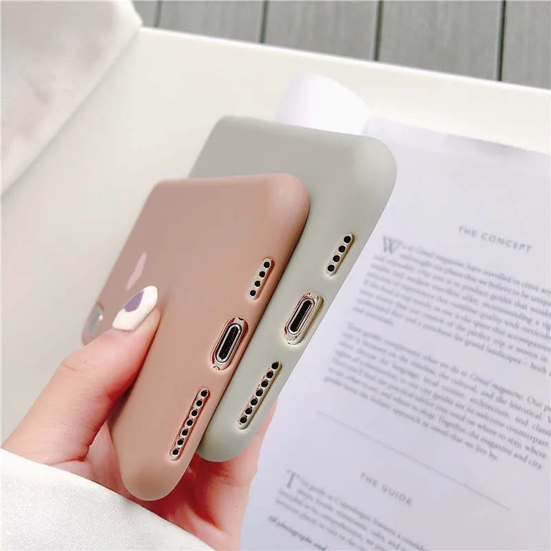 Love Heart Candy Silicone Phone Cases For iPhone 7 XR X XS 11 Pro Max Case For iphone 6 6S 7 8 Plus Case Soft TPU Back Cover